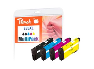 7640173439226 - E35 4 Druckerpatronen XL (bk c m y) ersetzt Epson T3596 No 35XL C13T35964010 für zB Epson WorkForce Pro WF -4720 DWF (wiederaufbereitet) 7640173439226 - E35 4 Druckerpatronen XL (bk c m y) ersetzt Epson T3596 No 35XL C13T35964010 für zB Epson WorkForce Pro WF -4720 DWF (wiederaufbereitet)