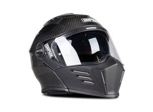 7640174196418 - Klapphelm Simpson Darksome Schwarz-Carbon