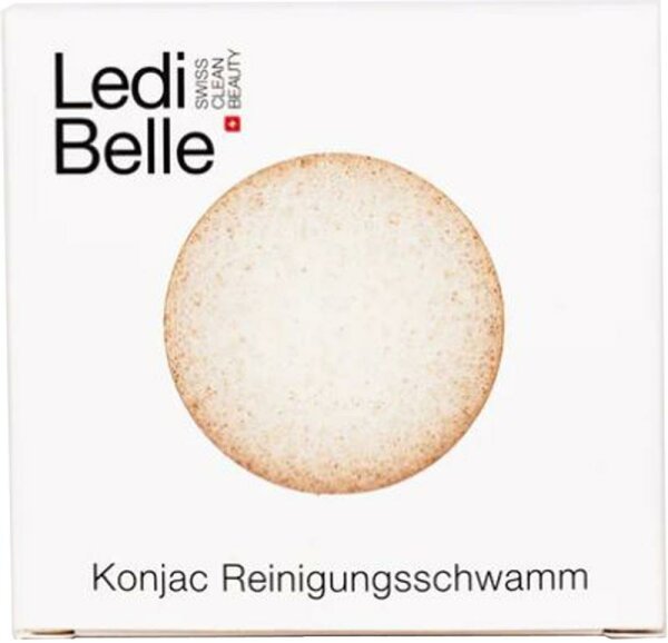 7640175170523 - Ledibelle Konjac Reinigungsschwamm 1 Stk