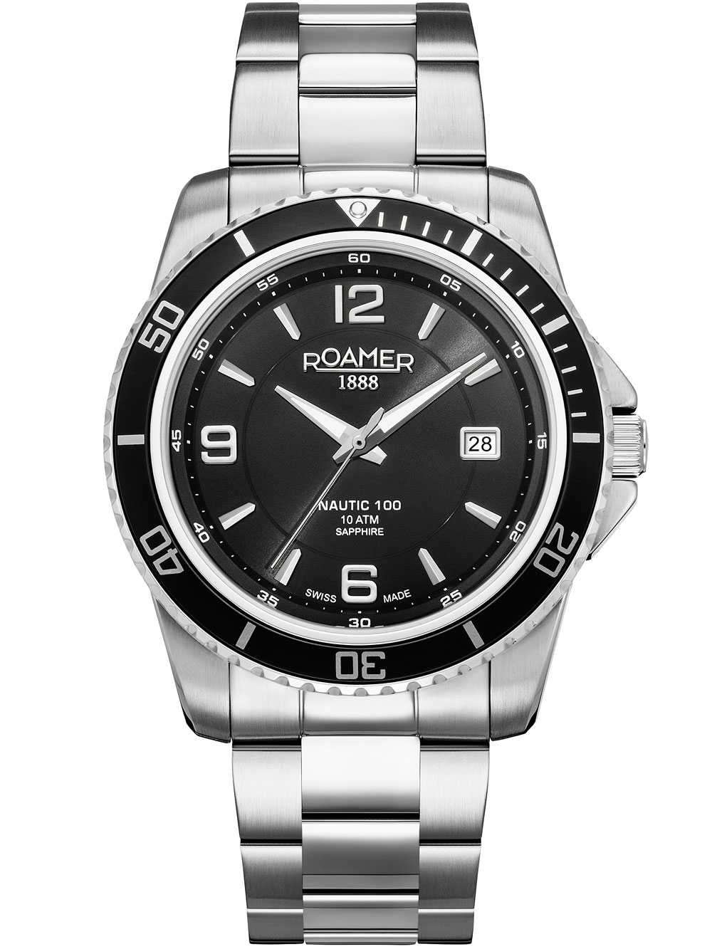 7640185789593 - 862844 41 55 20 Herrenuhr Nautic 100 43mm 10ATM