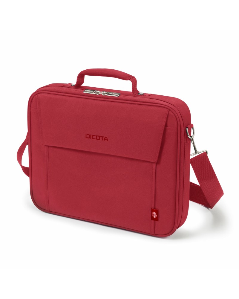 7640186418935 - DICOTA Laptoptasche Eco Multi BASE Kunstfaser rot D30920-RPET bis 396 cm (156 Zoll)