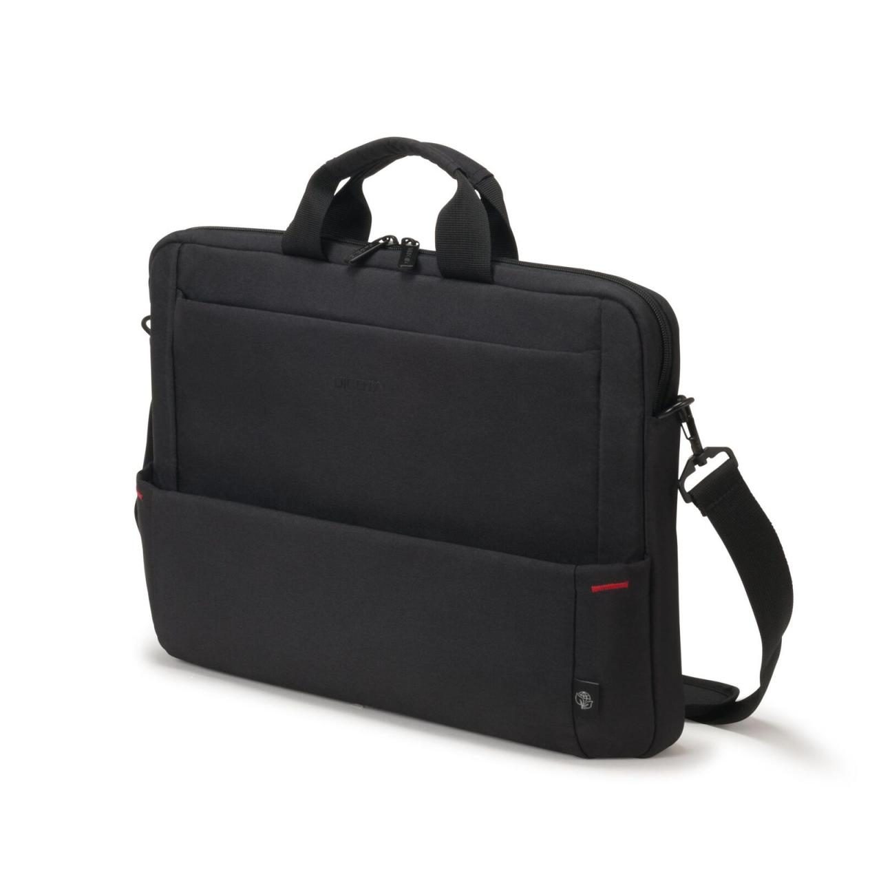 7640186419703 - DICOTA Laptoptasche Eco Slim Case Plus BASE Kunstfaser schwarz D31838-RPET bis 396 cm (156 Zoll)