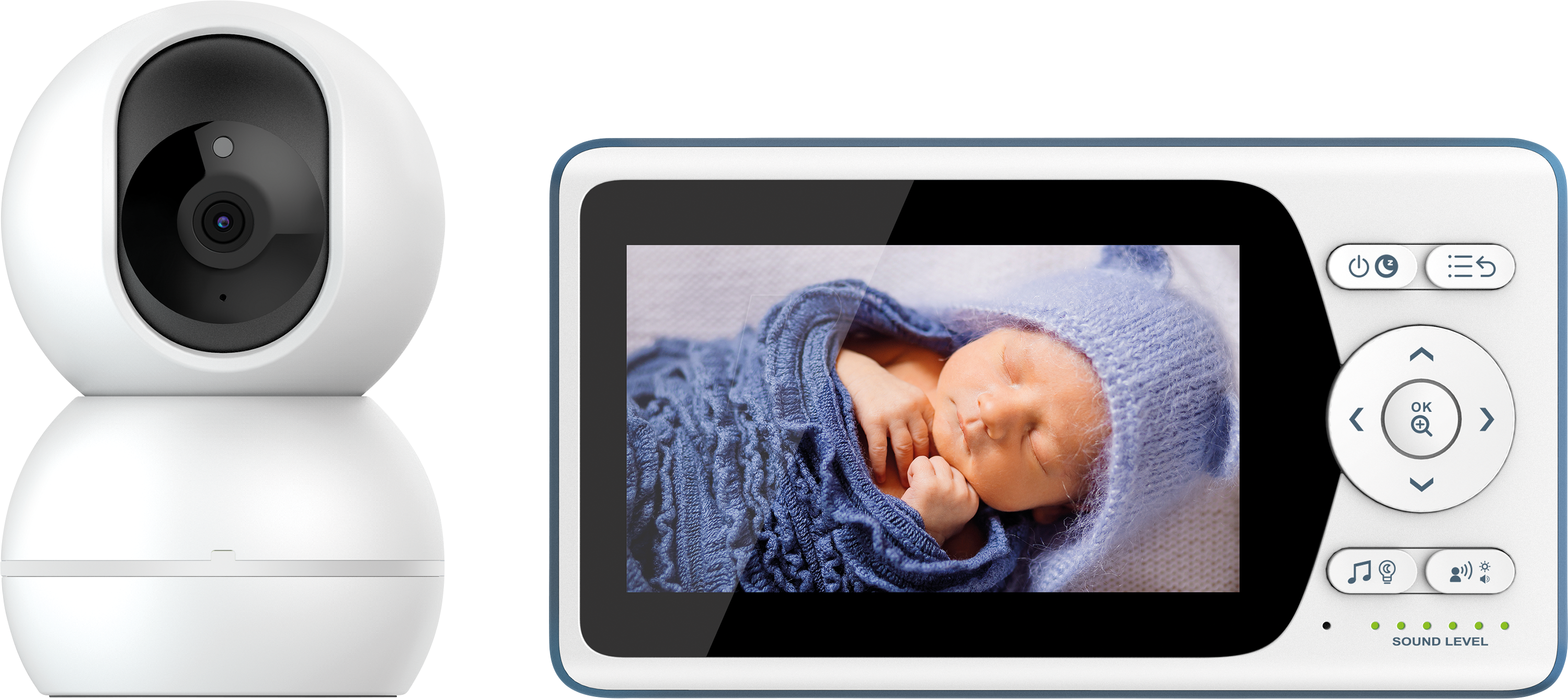 7640256380285 - VM-M500 Video-Babyphone 43 Display Infrarotmodus 640x480px