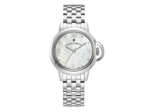 7640338951112 - Damen Armbanduhr Edelstahl 21cm Quarzwerk Mineralglas