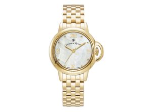 7640338951143 - Damen Armbanduhr Grace Edelstahl Gold platiert Quartz JWL02504