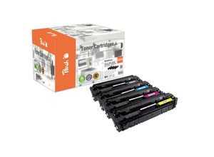 7640366810320 - HP 055 H 4 Toner XL (bk c m y) ersetzt Canon CRG-055H 3020C002 3019C002 3018C002 3017C002 für zB Canon iSENSYS MF 744 Cdw (wiederaufbereitet)