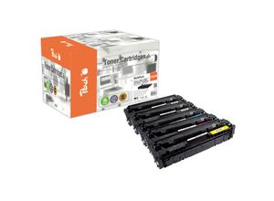 7640366810337 - HP 415-W2030 1 2 3-C055 5 Toner XL (2*bk c m y) ersetzt Canon 3020C002*2 3019C002 3018C002 3017C002 für zB Canon iSENSYS MF 744 Cdw (wiederaufbereitet)