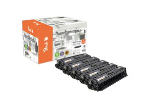7640366810702 - HP 212 A 5 Toner (2*bk c m y) ersetzt HP No 212A W2120A*2 W2121A W2122A W2123A für zB HP Color LaserJet Enterprise Flow MFP M 578 c (wiederaufbereitet)