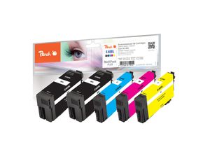 7640366811914 - E408 L 5 Druckerpatronen XL (2*bk c m y) ersetzt Epson No 408L für zB Epson WorkForce Pro WFC 4310 DW Epson WorkForce Pro WFC 4810 DTWF (wiederaufbereitet)