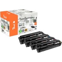 7640460541380 - HP 054 H 4 Toner XL (bk c m y) ersetzt Canon CRG-054H 3028C002 3027C002 3026C002 3025C002 für zB Canon iSENSYS MF 642 Cdw (wiederaufbereitet)