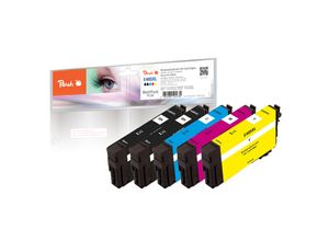 7640460545739 - E405 XL 5 Druckerpatronen XL (2*bk c m y) ersetzt Epson No 405XL für zB Epson WorkForce ECC 7000 Epson WorkForce Pro WF -3800 (wiederaufbereitet)