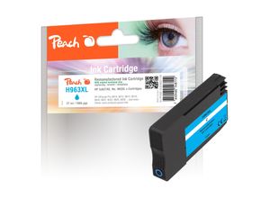 7640460548112 - HP 963 XLC Druckerpatrone XL cy ersetzt HP No 963XL C 3JA27AE für zB HP OfficeJet Pro 9012 HP OfficeJet Pro 9014 HP OfficeJet Pro 9015 (wiederaufbereitet)