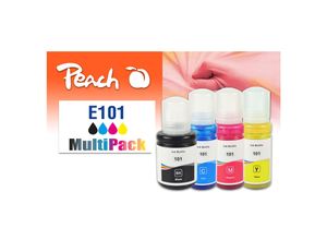 7640460548341 - E101 4 Druckerpatronen (bk c m y) ersetzt Epson No 101 für zB Epson EcoTank L 14150 Epson EcoTank L 4100 Epson EcoTank L 4150 7640460548341 - E101 4 Druckerpatronen (bk c m y) ersetzt Epson No 101 für zB Epson EcoTank L 14150 Epson EcoTank L 4100 Epson EcoTank L 4150