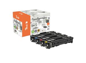 7640460548730 - HP 207 A 4 Toner (bk c m y) ersetzt HP No 207A W2210A W2211A W2212A W2213A für zB HP Color LaserJet Pro MFP M 283 fdw (wiederaufbereitet)