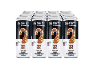 7649993553112 - Die Drei Fragezeichen Vitamindrink Orange-Passionsfrucht Justus Jungle 250ml 24er Pack