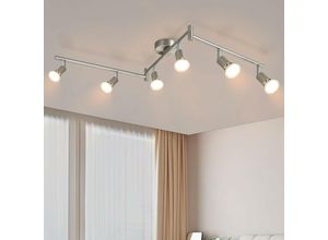 7661577720840 - ZMH - led Deckenstrahler Wand Deckenleuchte Modern Deckenlampe GU10 Deckenspot Schwenkbar 350°Drehbar Wandstrahler Spot Decke Wohnzimmer Schlafzimmer