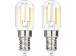 7661577724800 - E14 led Warmweiss Glühbirnen Vintage - T22 led Leuchtmittel Lampe E14 Birnen 2W 2700K Energiesparlampe Light Bulbs Retro Edison Glühlampen Filament