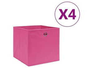 7683597960150 - Aufbewahrungsboxen 4 Stk VliesstoYQvidaXL 28x28x28 cm Rosa YQvidaXL325203DE