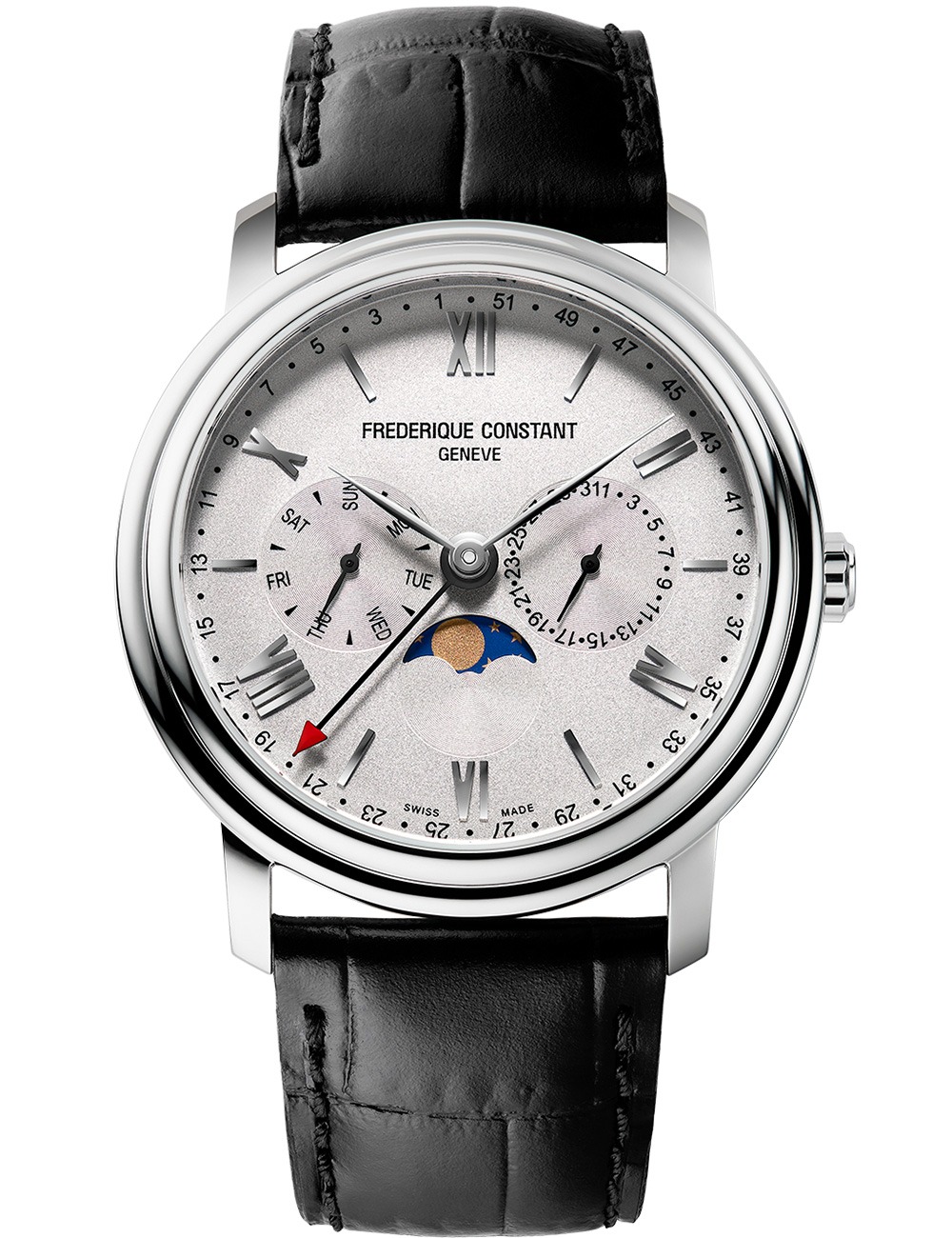 7688200241749 - FC-270SW4P6 Herrenuhr Classic Business Mondphase 40mm 6ATM