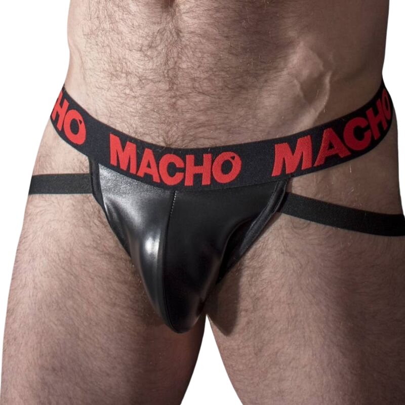 7707303840250 - MACHO - MX25RC JOCK ROTES LEDER S