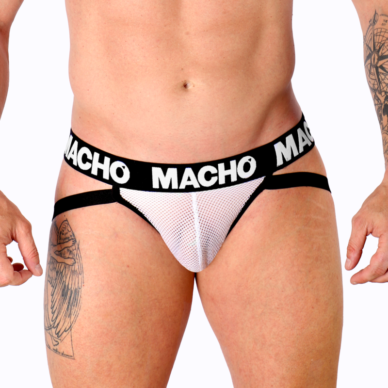 7707303840946 - MACHO - MX26X1 JOCK GRID WEISS S