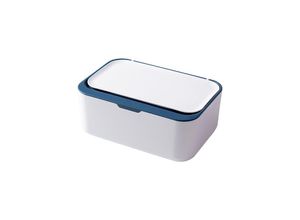 7739196881690 - Taschentuchbox Spender für Feuchttücher Halter für Feuchttücher Toilettenpapierbox Serviettenbox mit Deckel mit Aufbewahrungsbox - Shining House