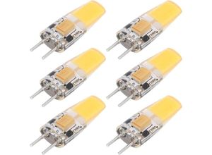 7739196978413 - Shining House - 6er-Pack energiesparende Deckenleuchte aus Silikon 5 w ac DC12 v cob mit allgemeiner internationaler Standard-GY635-Schnittstelle