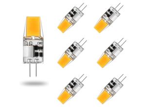 7751577295322 - G4-LED-Glühbirne ac dc 12 v 5 w G4-LED-Lampen Warmweiß 3000 k Leuchtmittel entspricht 50 w Halogenlampe 360° Abstrahlwinkel kein Flimmern