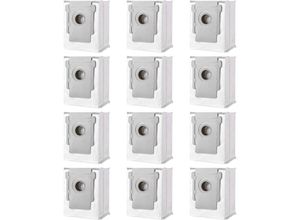 7751577837379 - 12er-Pack Ersatzbeutel kompatibel für iRobot i7 i7+   i7 Plus E5 E6 E7 S9 Staubsaugerzubehör für Roomba i7 für Basic Clean Staubsauger - Lntyq