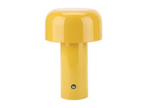 7751577838666 - Lntyq - Pilz-Tischlampe kabellose Tischlampen wiederaufladbare LED-Schreibtischlampe 3 Helligkeitsstufen dimmbare Touch-Schreibtischlampe für