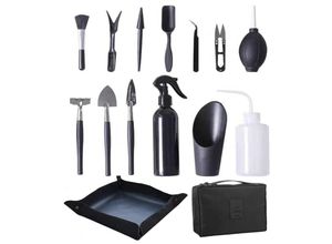 7751577838864 - Lntyq - 15-teiliges tragbares Pflanzen-Terrarium-Set wiederverwendbares Bonsai-Pflegeset Mini-Rostfreie Gartengeräte leicht zu reinigen für 7751577838864 - Lntyq - 15-teiliges tragbares Pflanzen-Terrarium-Set wiederverwendbares Bonsai-Pflegeset Mini-Rostfreie Gartengeräte leicht zu reinigen für