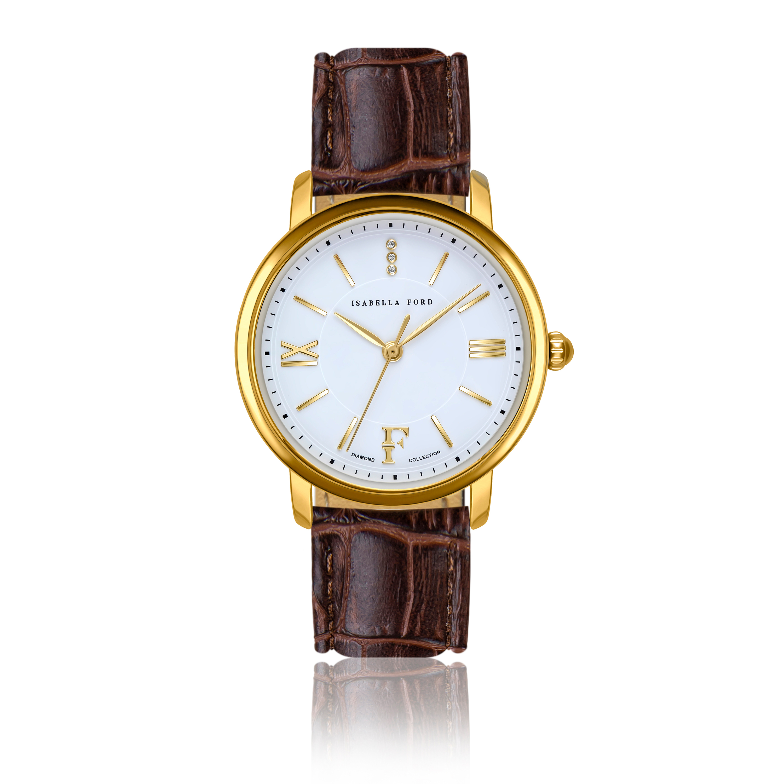 7756612462585 - Lederuhr Frau Selene 7756612462585 - Lederuhr Frau Selene