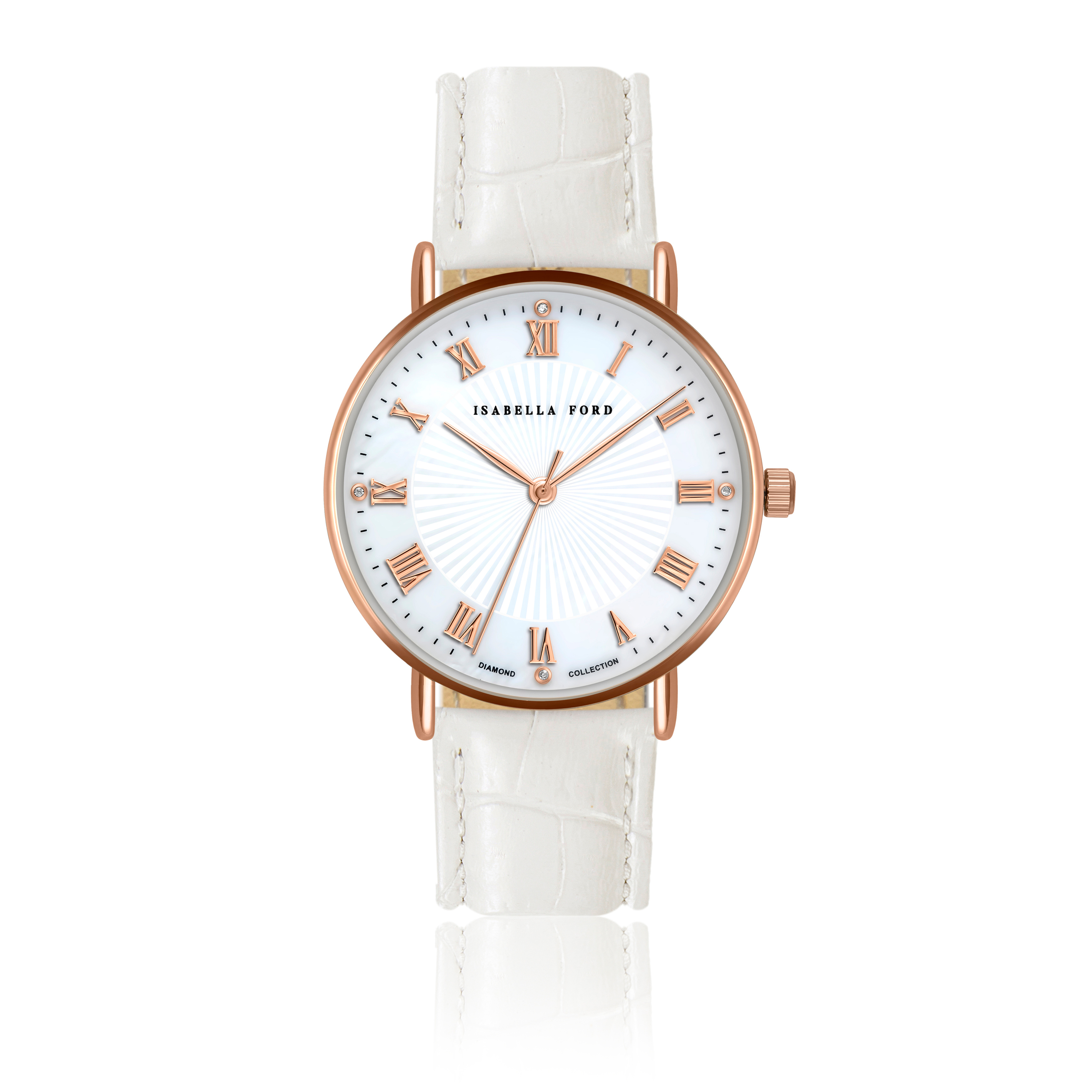 7756612463193 - Lederuhr Damen Chloé