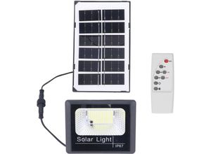 7775157739877 - Sjlerst - 100 LED-Außen-Solar-Flutlicht Solar-Gartenleuchten IP67 wasserdichte Außenwandleuchte für Garten Haustür Hof Garage