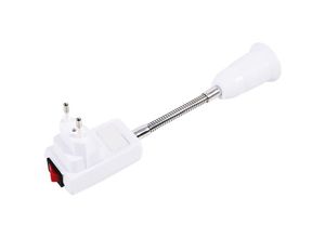 7775158474005 - Sjlerst - EjLife lampenfassung mit steckerApter Bliss Bulb Wandsteckeradapter Elektrische Steckverbinder Stecker Zum Einschrauben der Glühbirne