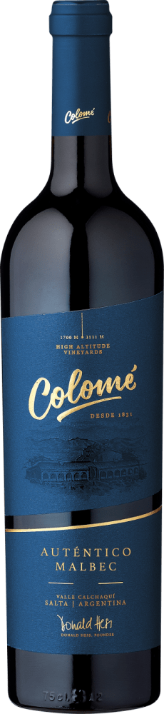 7798104760342 - 2019 Colomé Auténtico Malbec Valle Calchaquí Salta