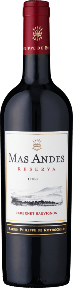 7804462002298 - 2018 Mas Andes Reserva Cabernet Sauvignon Valle Central