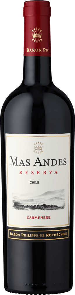 7804462002328 - 2019 Mas Andes Reserva Carmenère Valle Central