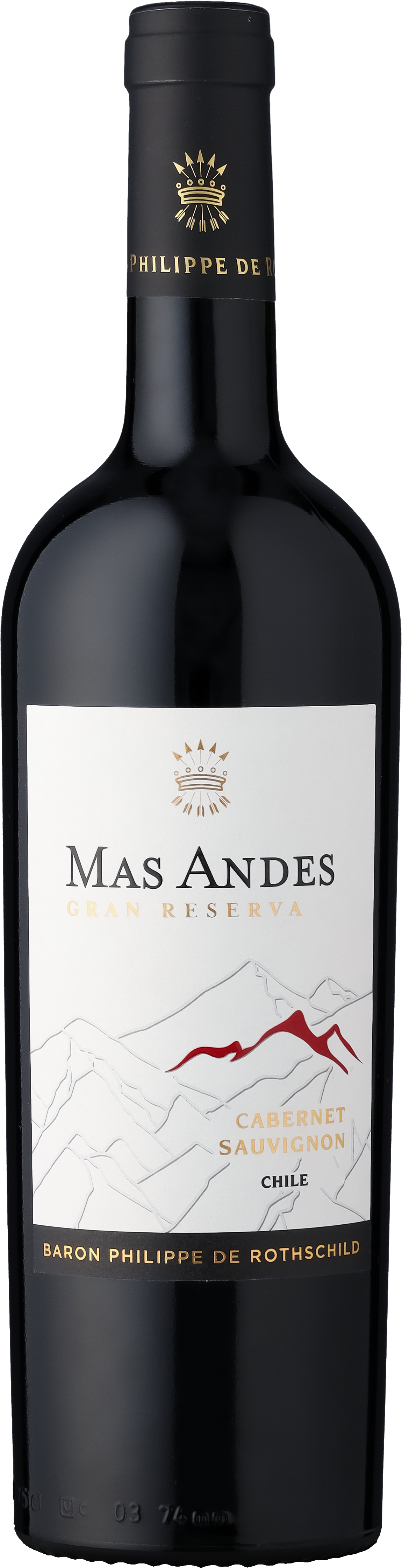 7804462004575 - Rothschild Mas Andes Gran Reserva Cabernet Sauvignon