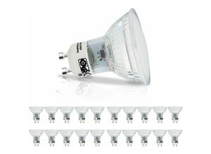 7837988471798 - ZMH - GU10 led Gluehbirne Warmweiß Leuchtmittel Glühlampe PAR16 Einbaustrahler Abstrahlwinkel 120 Grad Strahler Spot 2700K Küchenlampe Deckenstrahler