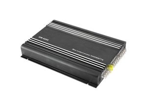 7840127698970 - 4 x 70 w 4-Kanal-Audio-Leistungsverstärker Schwarze Aluminiumlegierung Auto-Stereo-Verstärker für Car Hifi - Ejlife