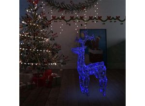 7860987268410 - Sweiko - LED-Rentier Weihnachtsdeko 90 LEDs 60x16x100 cm Acryl