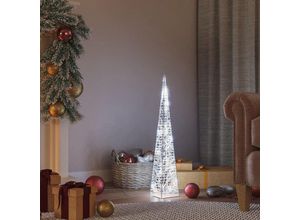 7860987269622 - Sweiko - LED-Leuchtkegel Acryl Deko Kaltweiß 60 cm