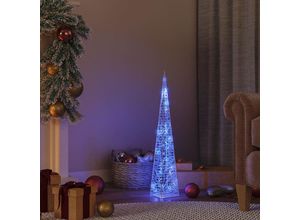 7860987269691 - Sweiko - LED-Leuchtkegel Acryl Deko 60 cm Blau