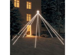 7860987286599 - Sweiko - Weihnachtsbaum-Lichterkette Indoor Outdoor 800 LEDs Kaltweiß 5m