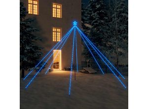 7860987286773 - Sweiko - Weihnachtsbaum-Lichterkette Indoor Outdoor 800 LEDs Blau 5m