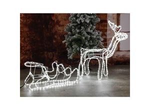 7860987327308 - Sweiko - hi Weihnachtsbeleuchtung Rentier mit 432 LEDs