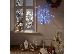 7860987369285 - Weihnachtsbaum 140 LEDs 15 m Blau Weide Indoor Outdoor