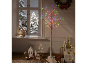 7860987369308 - Weihnachtsbaum 140 LEDs 15 m Mehrfarbig Weide Indoor Outdoor