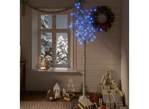 7860987369346 - Weihnachtsbaum 180 LEDs 18m Blau Weide Indoor Outdoor